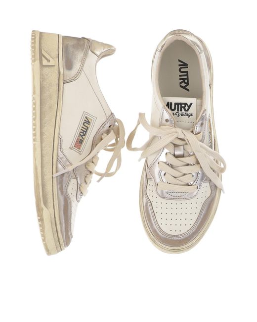 Autry Multicolor Super Vintage Low-Top Sneakers