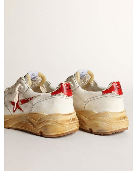 Golden Goose Deluxe Brand Pink Logo Casual Sports Shoes for men