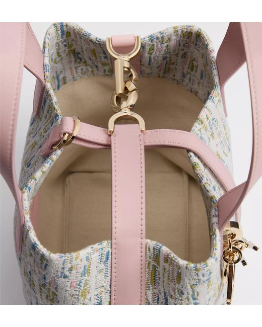 Dior Gray Small Toujours Vertical Tote Bag