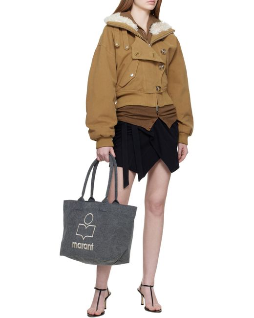 Isabel Marant Gray Yenk Shopper Bag