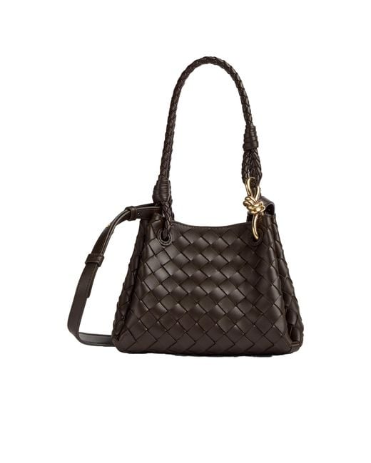 Bottega Veneta Black Parachute Small Shoulder Bag