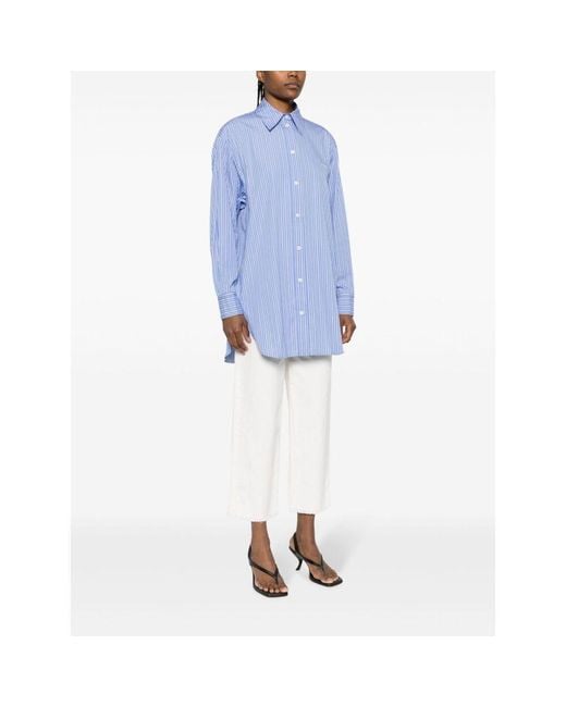 Isabel Marant Blue Cylvany Button-Up Shirt