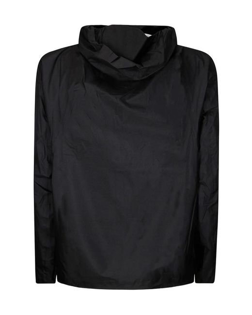 Satisfy Black Pertex Zip Hooded Jacket for men