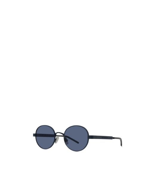 Givenchy Blue Eyewear Round Frame Sunglasses
