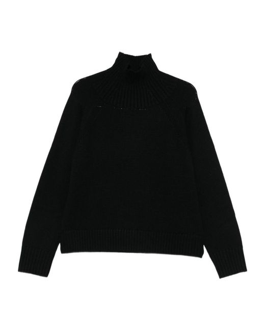 Michael Kors Black Michael Turtleneck Sweater