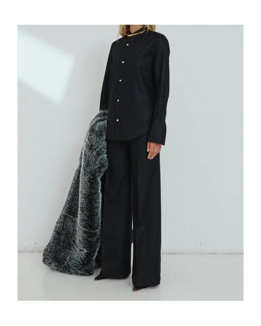 DARKPARK Blue Poppy Flared Pants