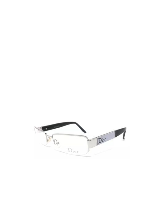 Dior White Logo Flat Mirror for men
