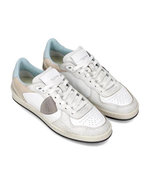Philippe Model White Sneakers for men