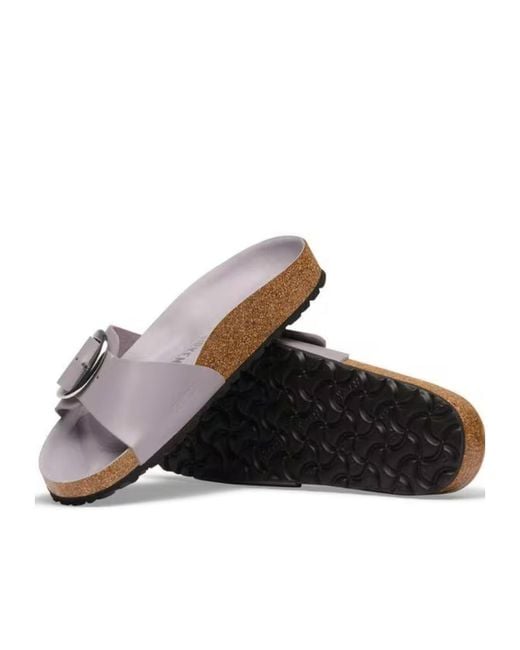Birkenstock Brown Madrid Buckle-Fastening Sandals