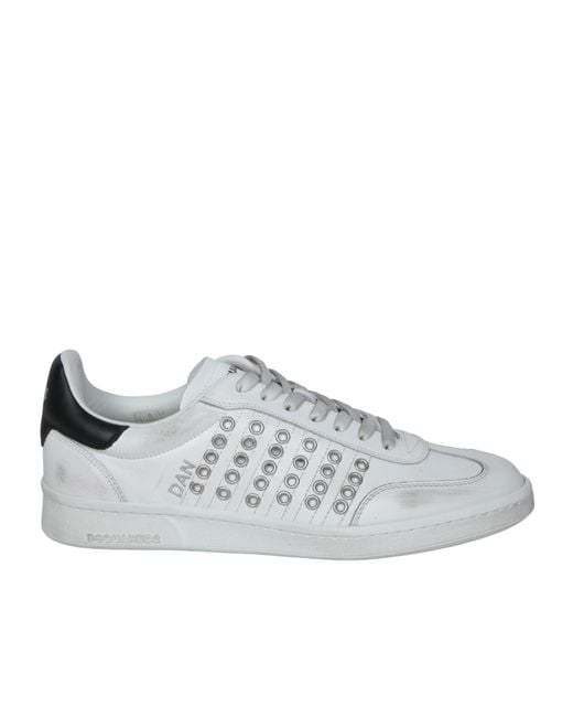 DSquared² Gray Boxer Sneakers for men
