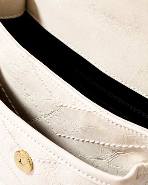 Saint Laurent Natural Niki Mini Shoulder Bag