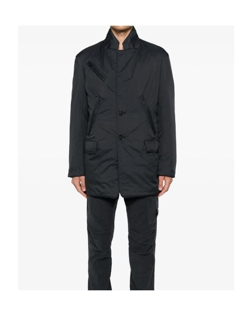 Y-3 Black Multi-Pocket Padded Jacket for men