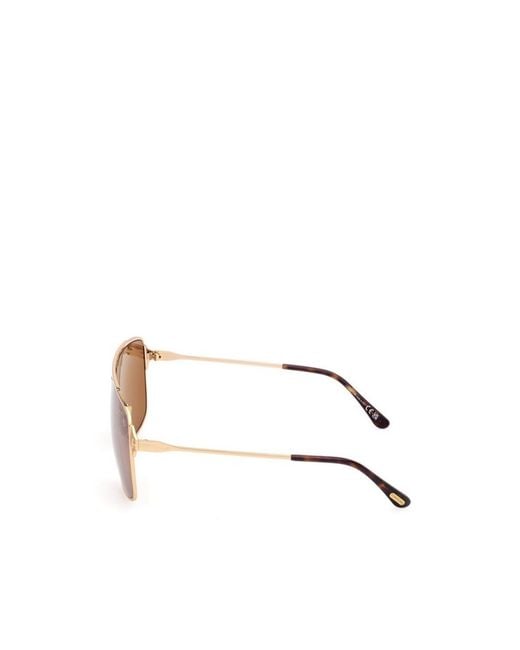 Tom Ford Pink Full Frame Sunglasses for men