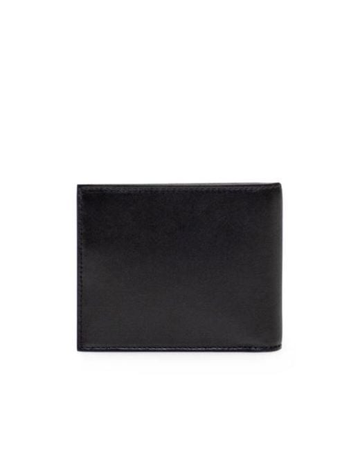 Off-White c/o Virgil Abloh Black Logo Printed Bi-Fold Wallet for men