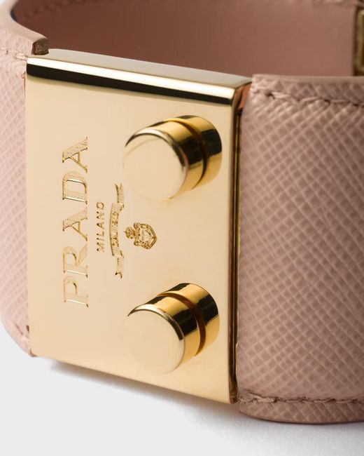Prada Natural Logo Bracelet
