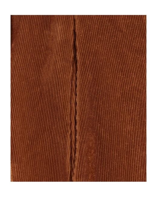Forte_forte Brown Pleated Skirt