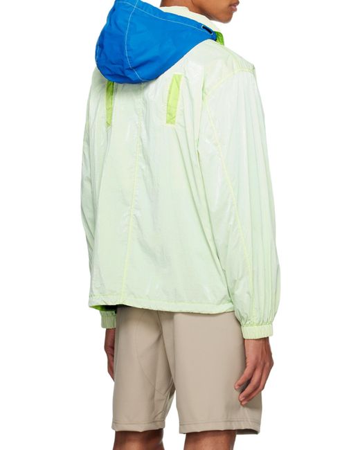 Stone Island White Marina Coach Jacket for men