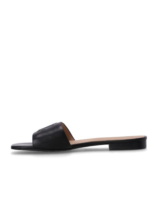 Polo Ralph Lauren White Lauren Ralph Lauren Everley Slide Sandals