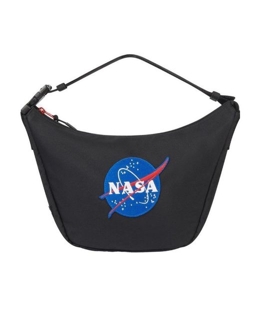 Balenciaga Blue Nasa Space Sling Bag for men