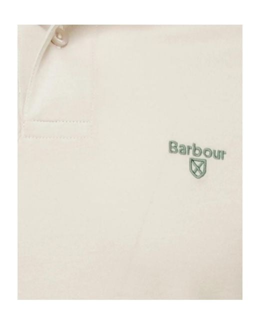 Barbour Natural Short-Sleeved Polo Shirt for men