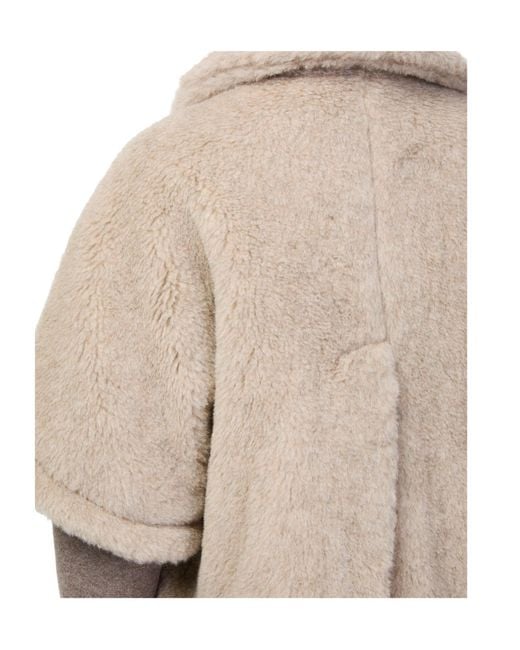 Max Mara Natural Teddy Cape