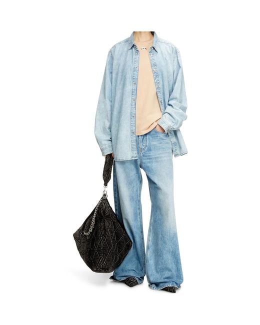 DIESEL Blue T-Normy-Od-S1 Metallic Oval D T-Shirt