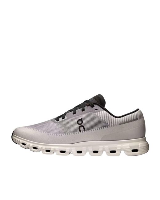On Shoes Gray Cloud 6 Push Lace-Up Sneakers for men