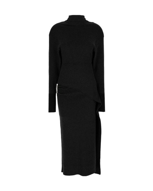 Lanvin Black Stretch Dress
