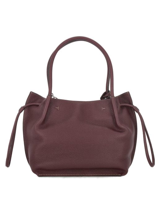 Tod's Purple Logo-Detailed Shoulder Bag