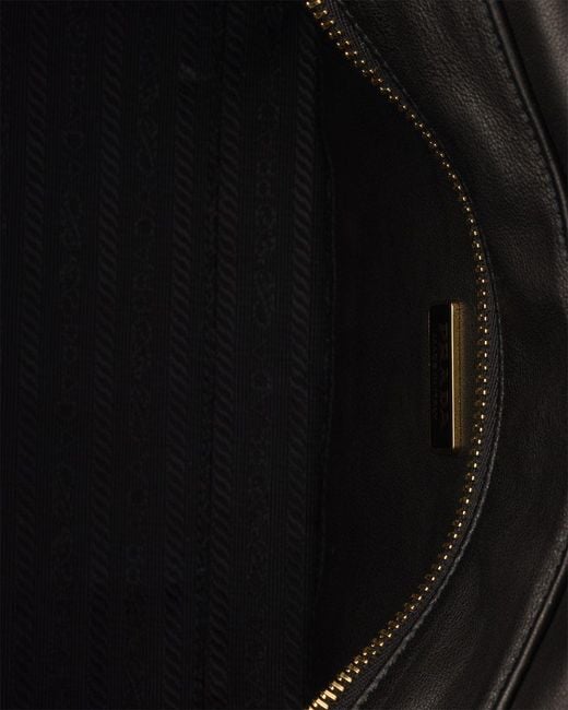 Prada Black Explore Re-Nylon Medium Shoulder Bag