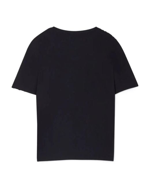 Versace Black La Greca Panel Short-Sleeve T-Shirt for men