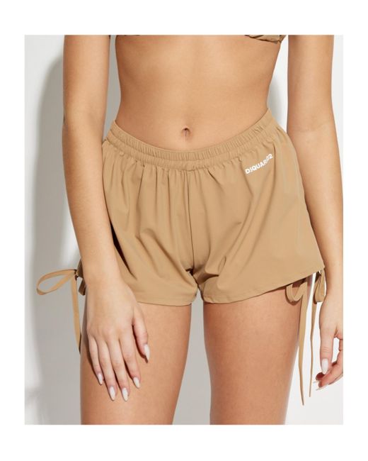 DSquared² Natural Beach Shorts