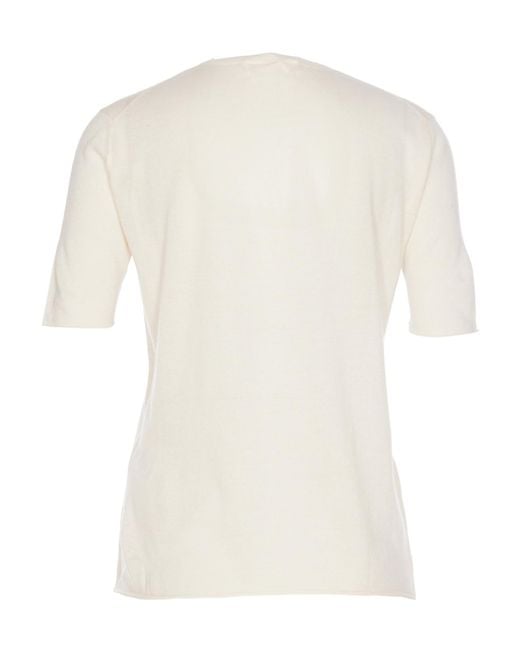 Lisa Yang White Ari Short-Sleeve T-Shirt