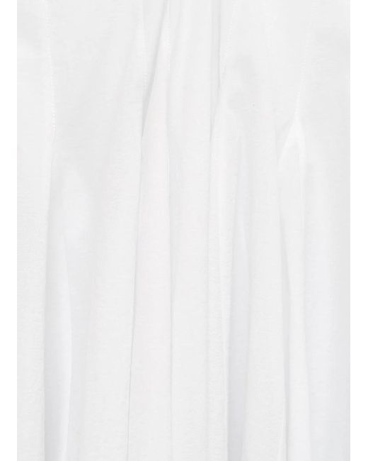 Jacquemus White The Triangle Halterneck Mini Dress