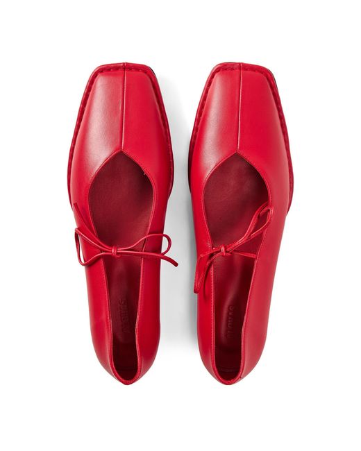 Alohas Red Sway Ballet Shoes