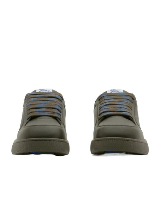 Burberry Green Stock Sneakers for men