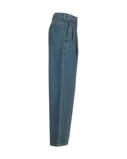 Golden Goose Deluxe Brand Blue Straight-Leg Jeans