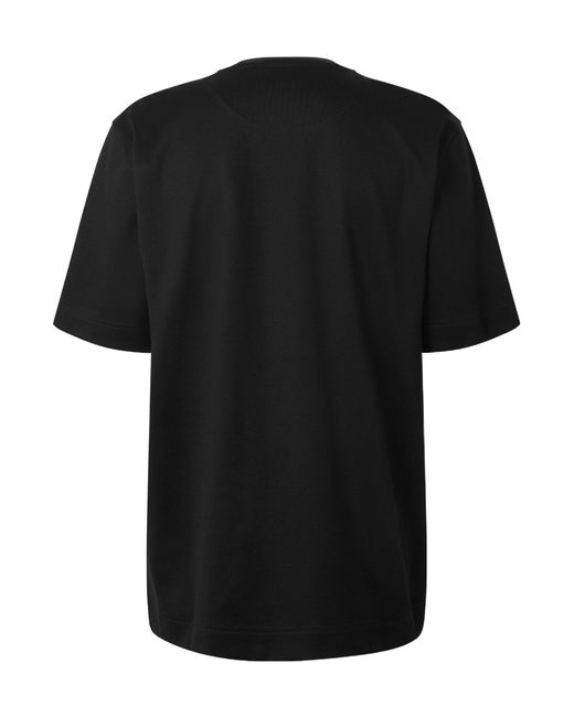 Fendi Black Logo T-Shirt for men