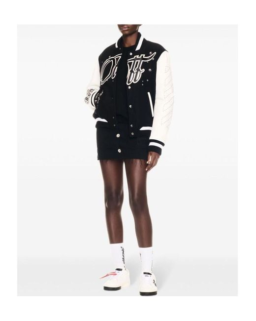 Off-White c/o Virgil Abloh Black Wo Bling Stars Buttoned Jacket