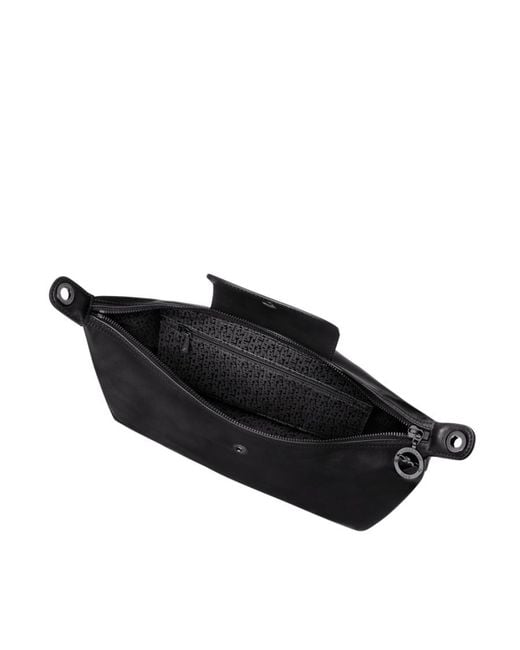 Longchamp Black Le Pliage Xtra Medium Hobo Bag