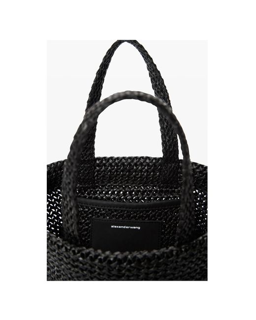 Alexander Wang Black Punch Small Tote Bag