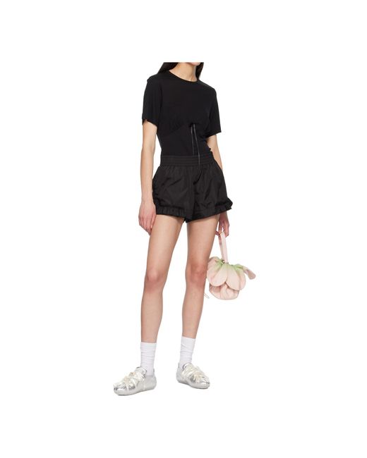 Simone Rocha White Ballerina Grip Low-Top Sneakers