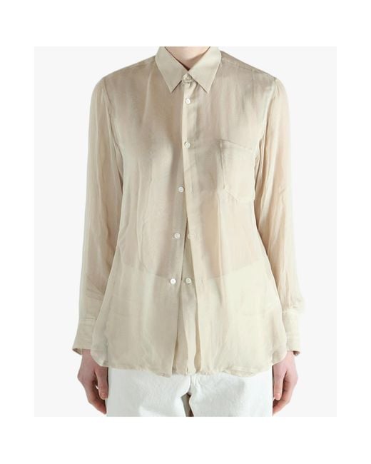 Comme des Garçons Natural Long-Sleeved Shirt