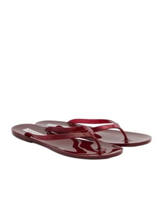 Christopher Esber Purple Jo Thong Sandals