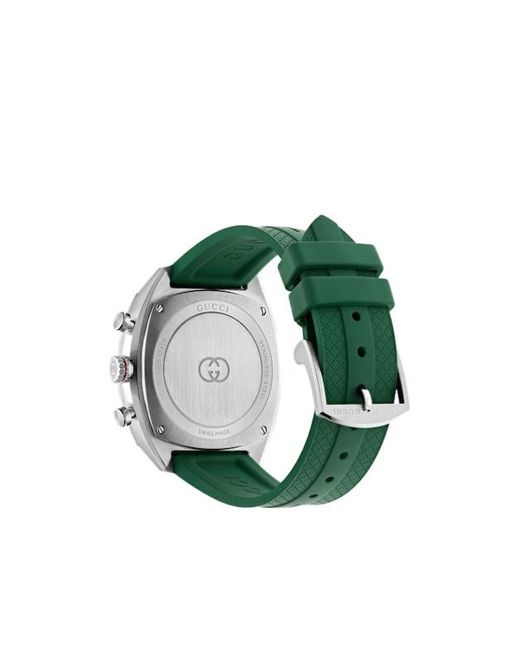 Gucci Green Interlocking Watch, 41Mm for men