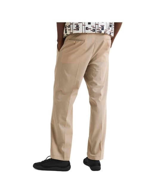 Prada Natural Classic Straight-Leg Pants for men