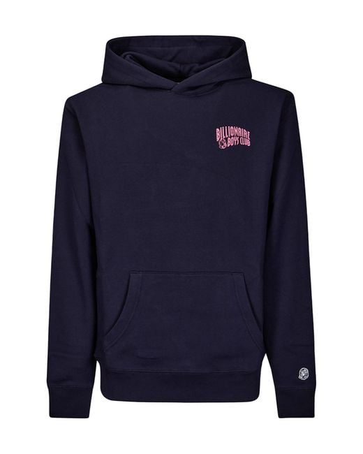 BBCICECREAM Blue Arch Logo Hoodie for men