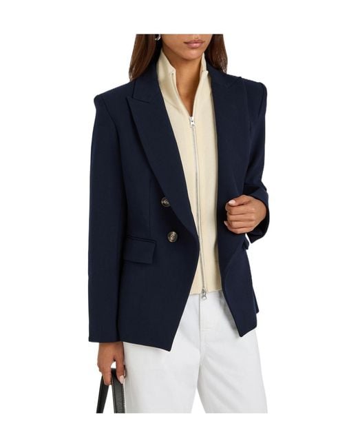Veronica Beard White Cashmere-Blend Jacket Insert
