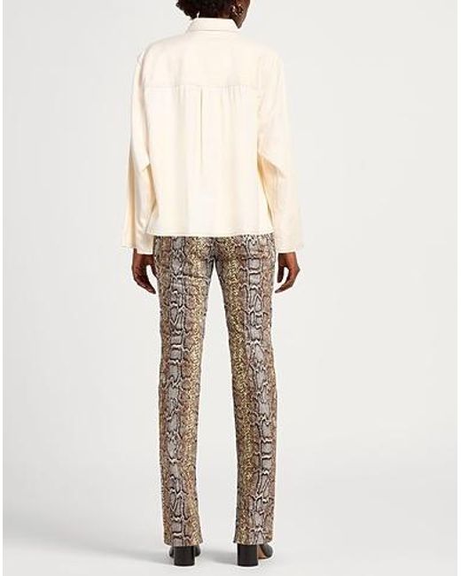 Rag & Bone White Solid-Colored Denim Shirt