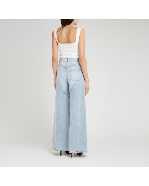 Area White Ring-Detail Tank Top